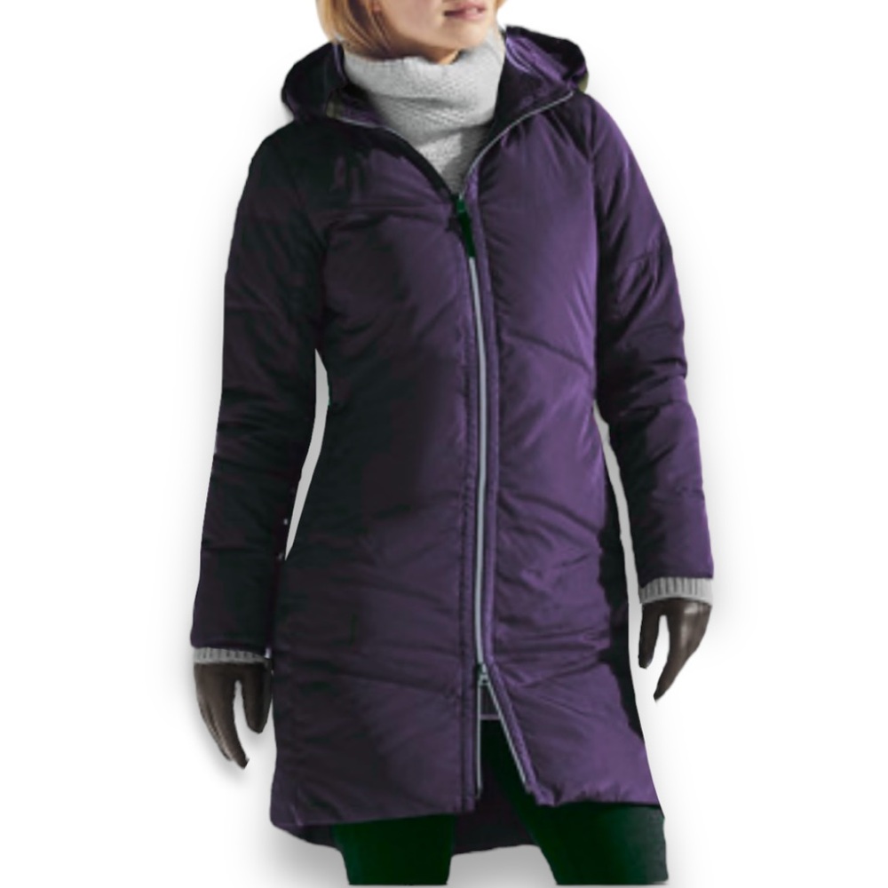 Lands’ End Classic Won’t Let You Down Puffer | XS/P (2-4) | Evening Grape | $65